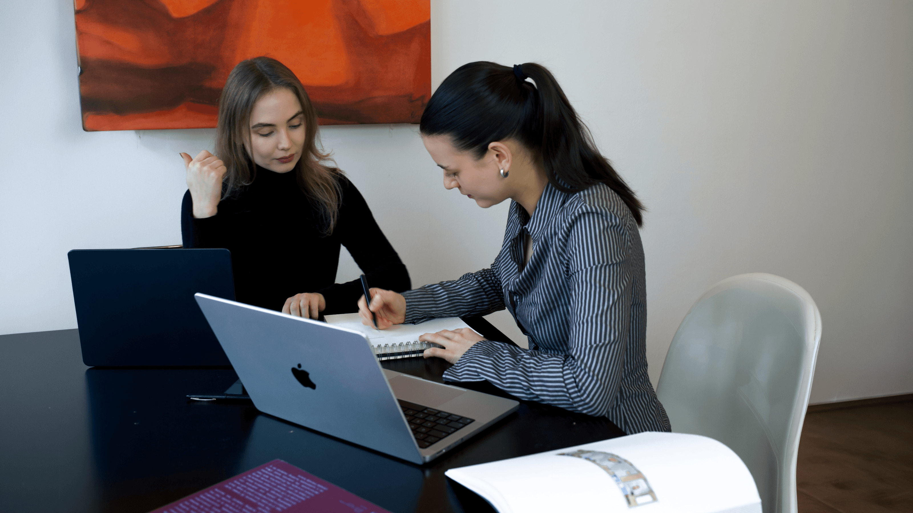 Marika Haensch and Emma Neumann, founders of meinhaus studio